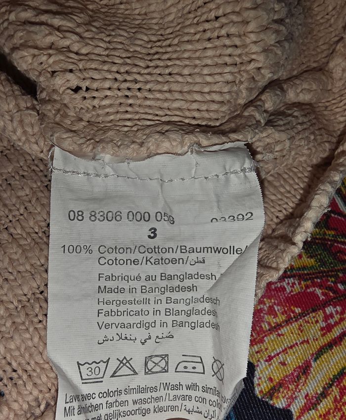 Pull rose en coton 3 ans - photo numéro 4