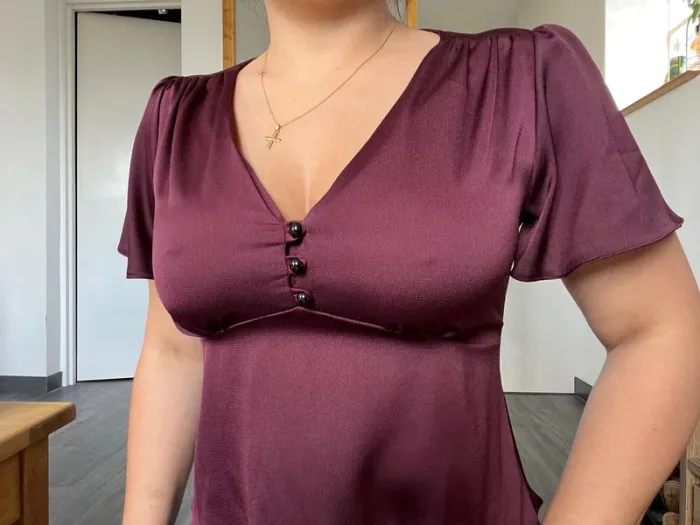 top bordeaux sexy - photo numéro 2