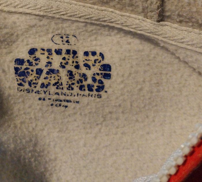 veste sweat Star Wars R2D2 Disney 12 ans poche et capuche - photo numéro 4