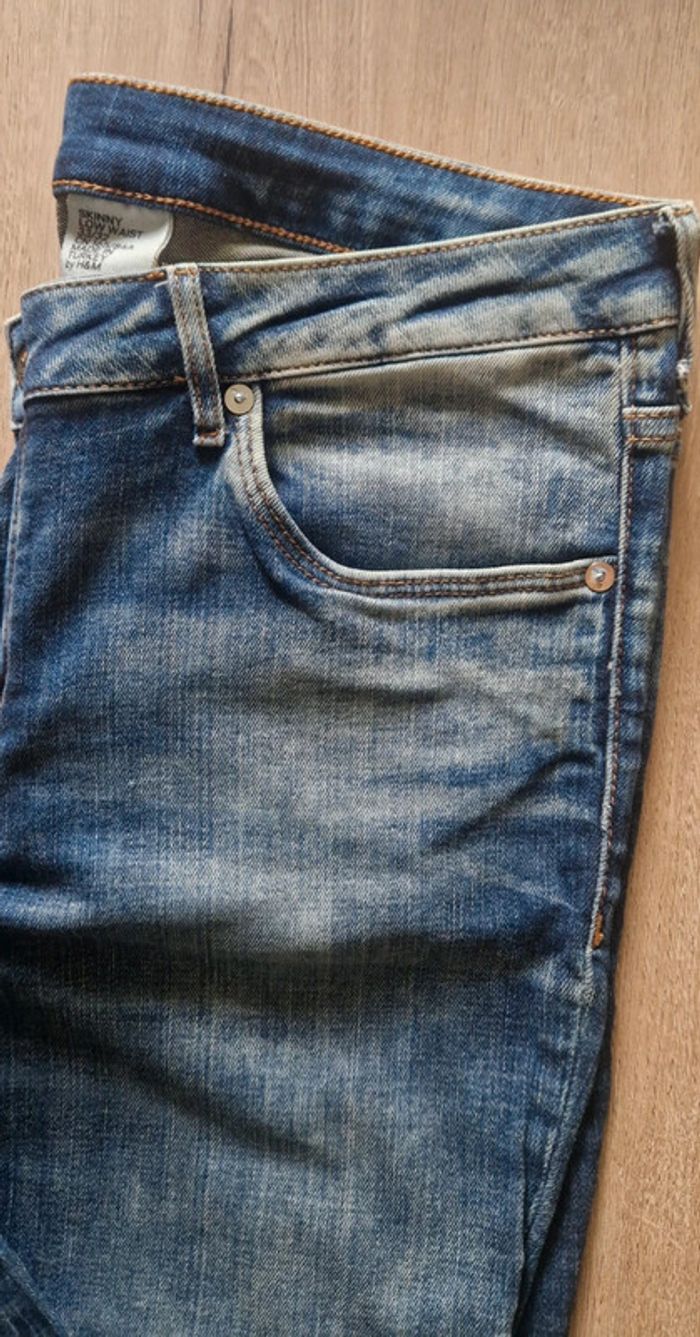Jean skinny bleu - photo numéro 3