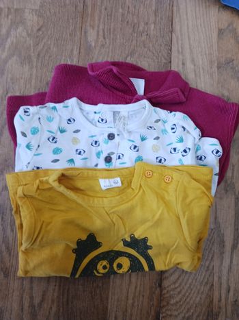 T-shirt manche longue 6mois garçon