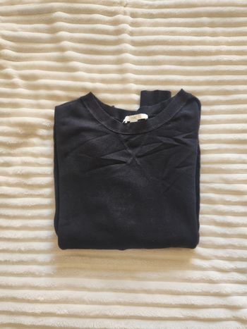 Pull noir Esprit – 100 % coton – Taille S – Très bon état