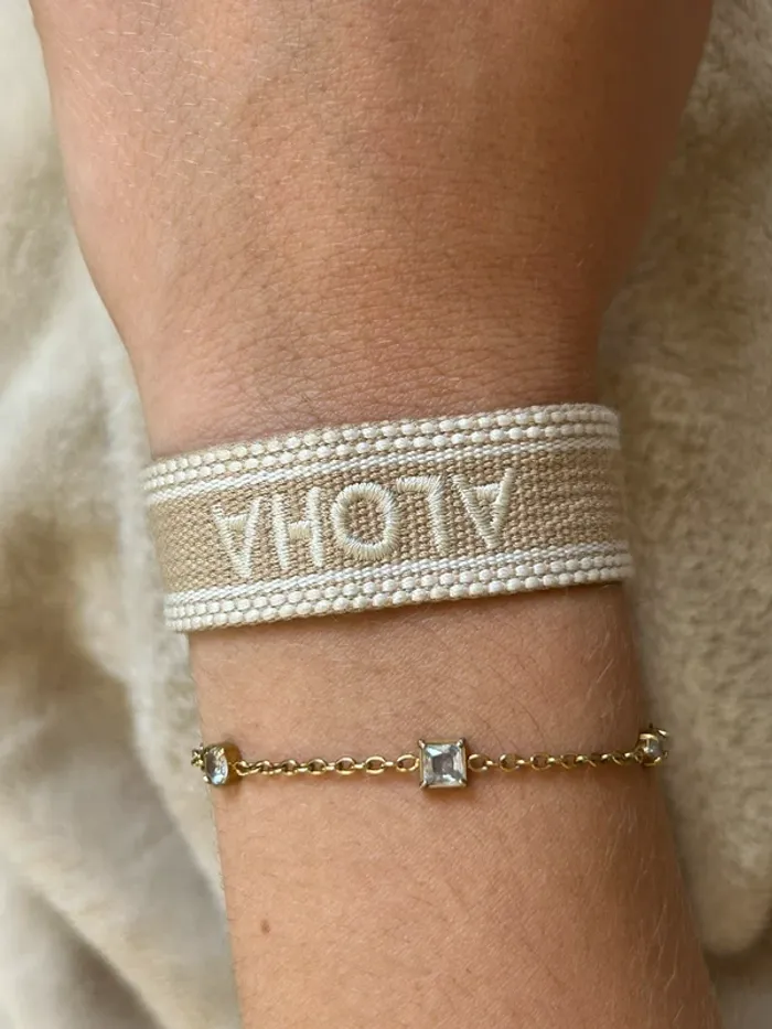 Bracelet en tissus - photo numéro 2