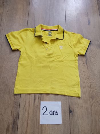 Polo manches courtes bébé garçon 2 ans Timberland