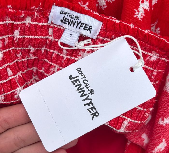 Robe à imprimé floral 🌺 col carré 📏 Taille 36 Jennyfer 🏷 - photo numéro 6