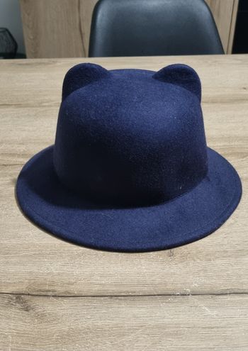 Chapeau oreilles en feutrine 2-3 ans