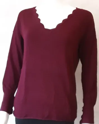 Autres pull-over & sweat-shirts Kookaï bordeaux taille M