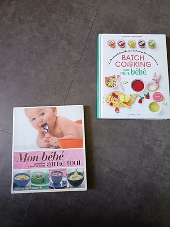 Livre pour repas bebe