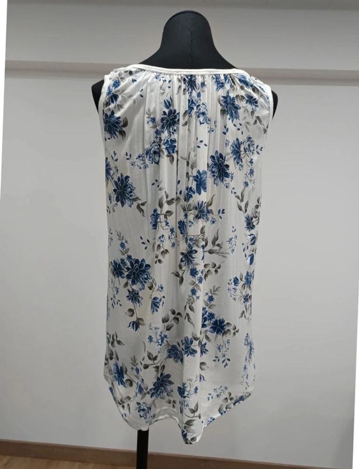 Haut fleuri taille S Made in Italy - photo numéro 3