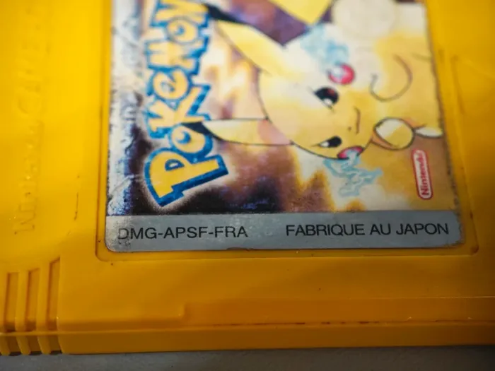 Jeu Nintendo Game Boy Pokémon Version Jaune VF - photo numéro 7