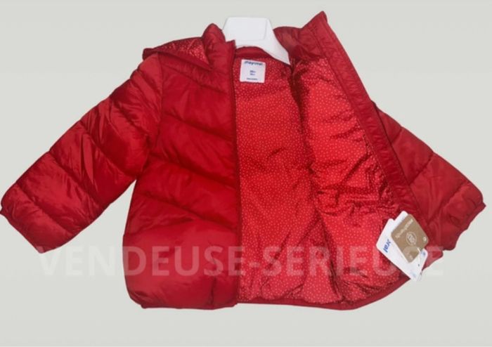 Doudoune rouge Mayoral 3 ans - photo numéro 3