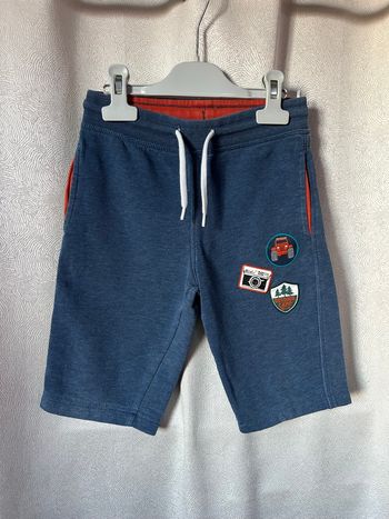 Short bermuda bleu brique aventurier 8 ans Palomino C&A