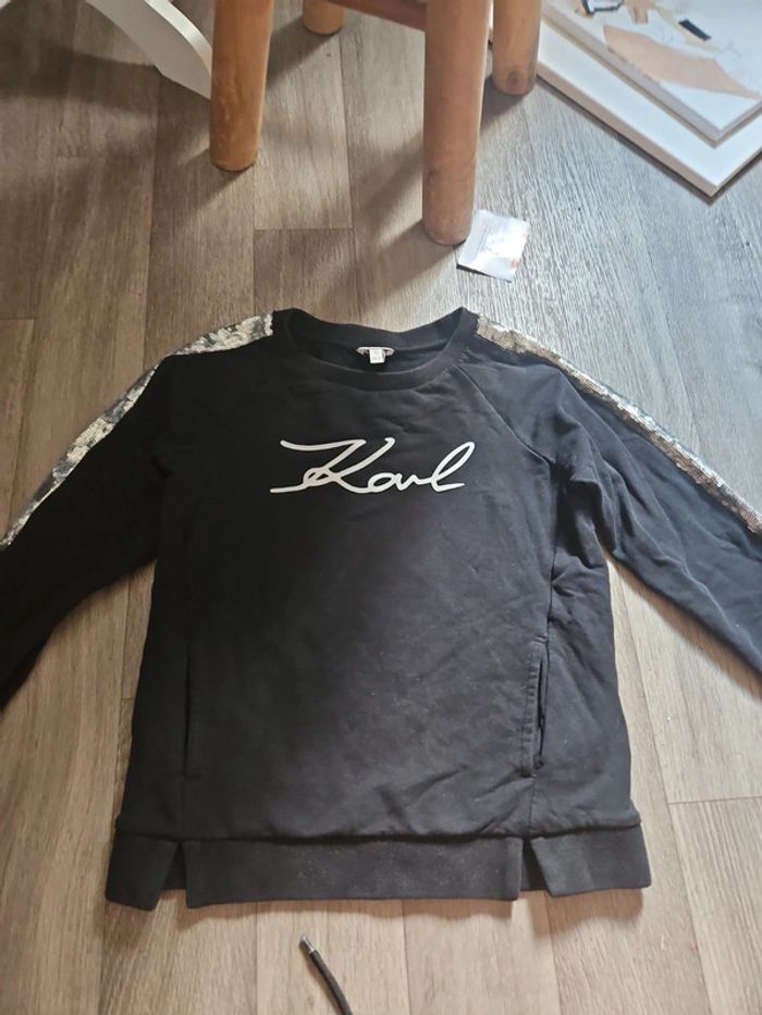 Sweat karl lagerfeld 10 ans