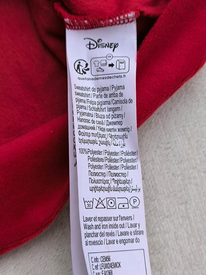 Haut pyjama Disney 38 - photo numéro 8
