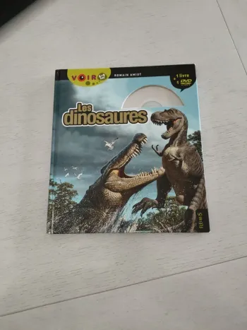 livre "Les Dinosaures" avec DVD