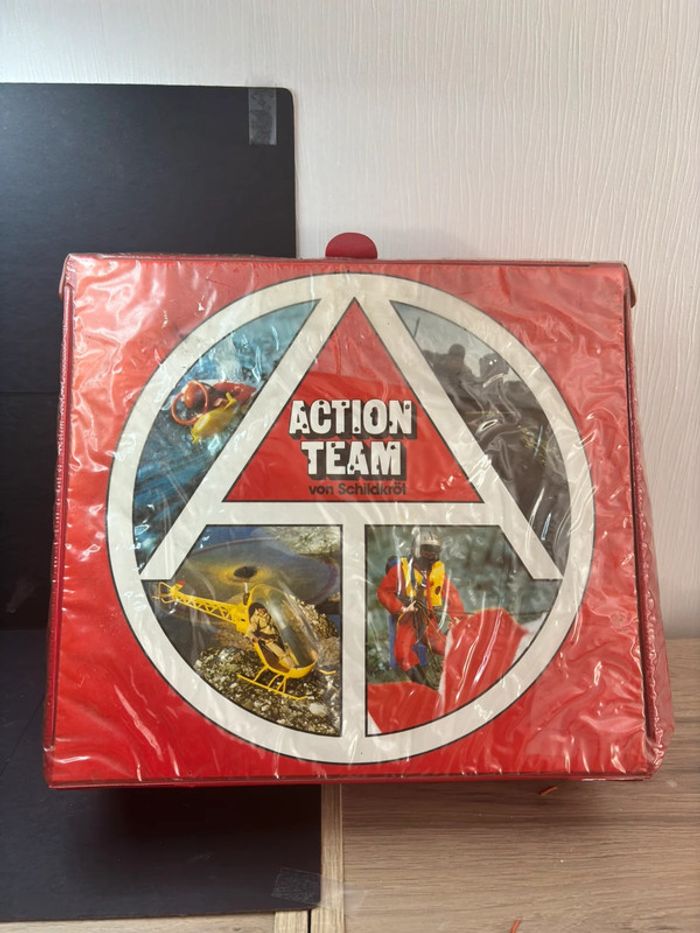 Boîte valide de rangement pour figurine action team action Joe ceji polistil