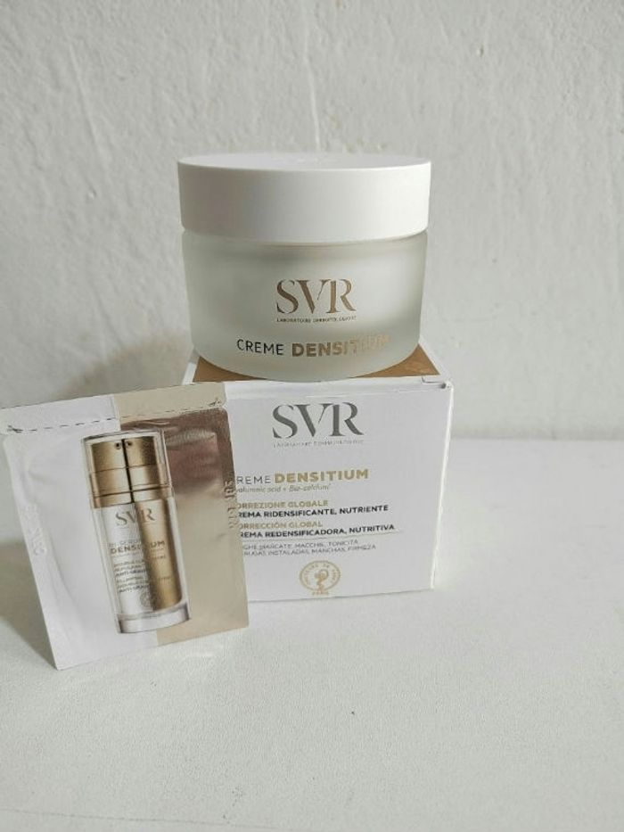Crème visage SVR Densitium correction globale redensifiante, nourrissant, rides installées, taches, fermeté