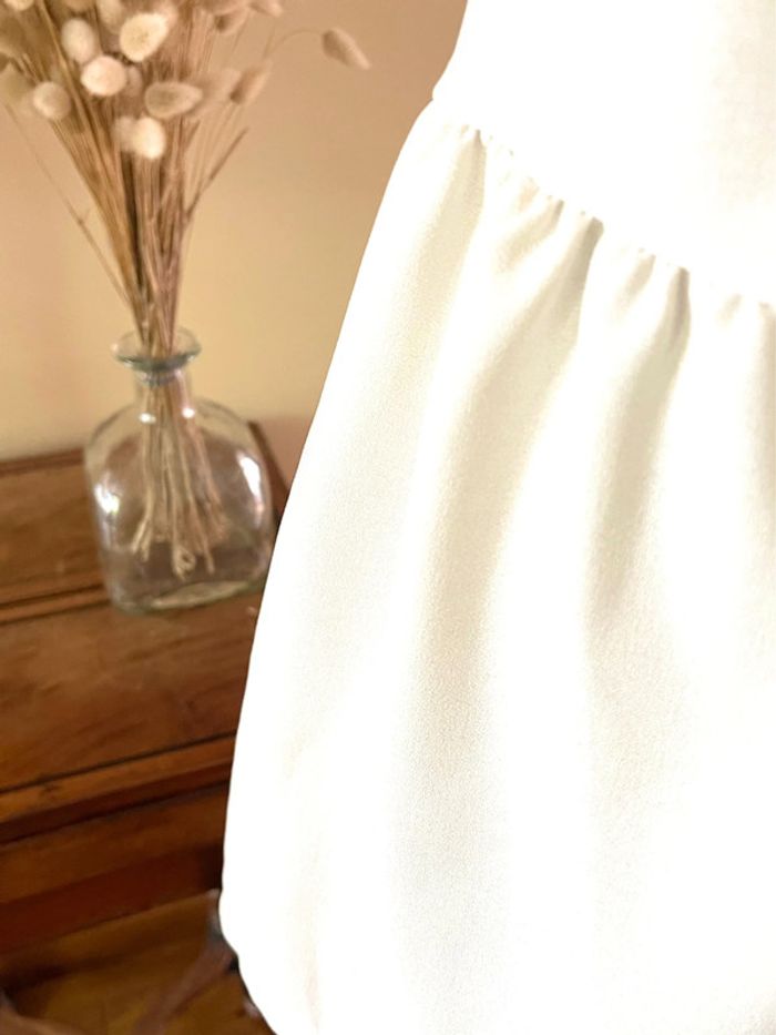 Top Élégant en Crème avec Détails en broderie - photo numéro 10