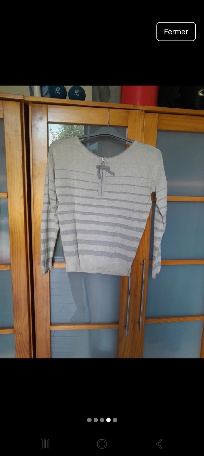 Pull rayé - photo numéro 4