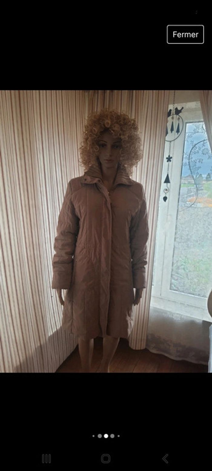 Manteau doudounne Beige Esprit fr L - photo numéro 7