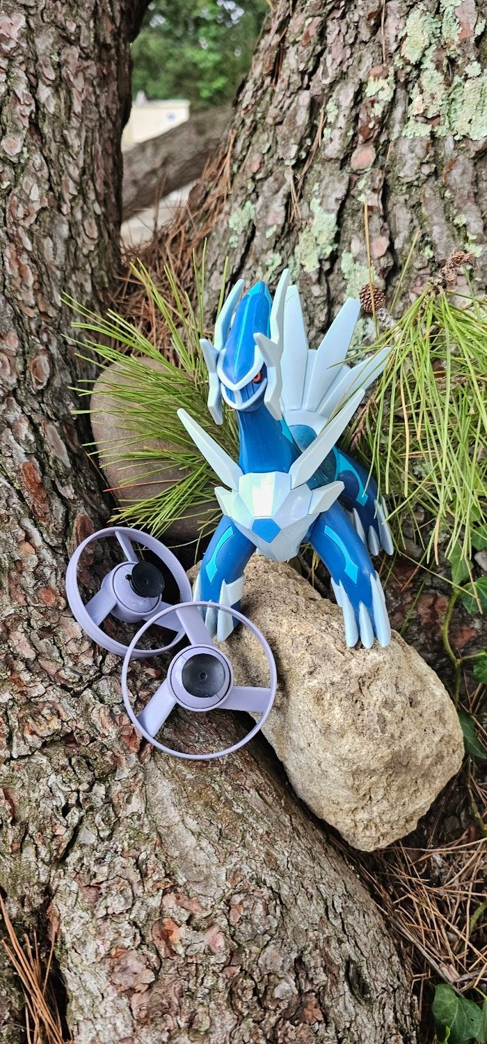 Super grande figurine Pokemon Nintendo Dialga lanceur - photo numéro 2