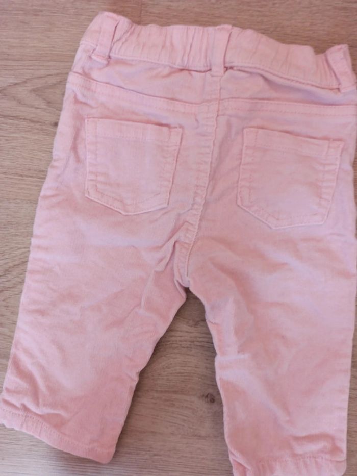 Pantalon rose chaud 12 mois - photo numéro 3