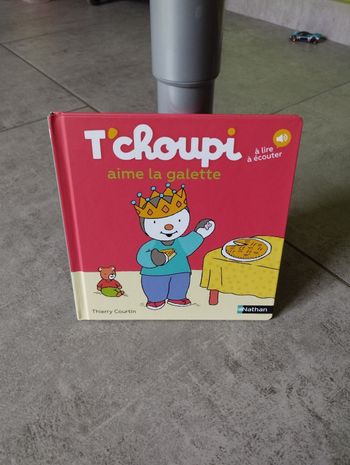 Livre T'choupi aime la galette