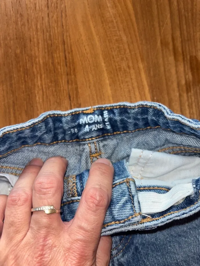 Jeans mom kiabi fille 4 ans - photo numéro 4