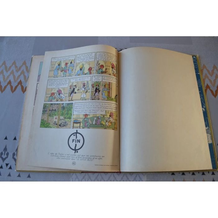 Tintin les cigares du Pharaon EO belge B15 1955 - photo numéro 11
