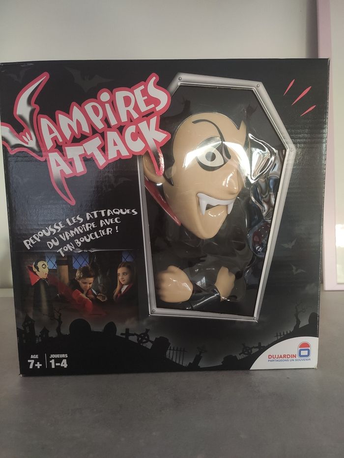Vampires attack avec boucliers de protection