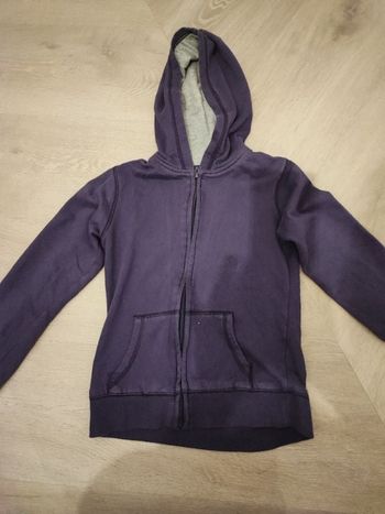 Gilet sweet a capuche