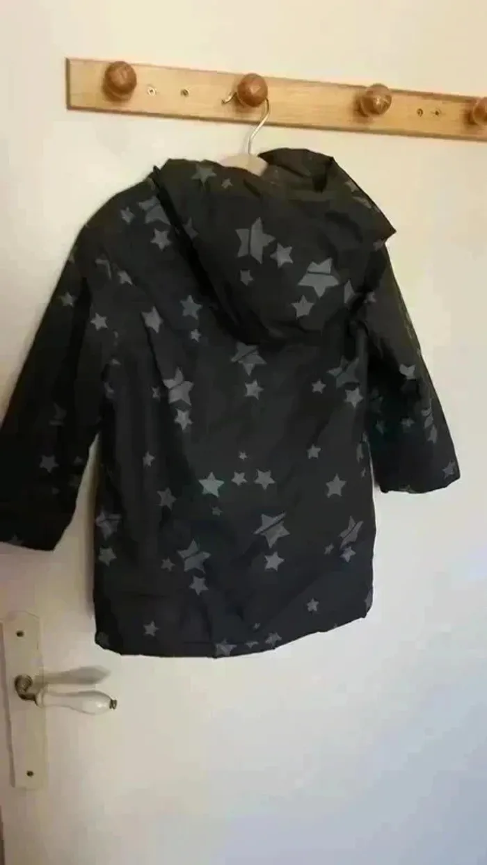 imperméable doublé mis saison étoiles 4 ans - photo numéro 5