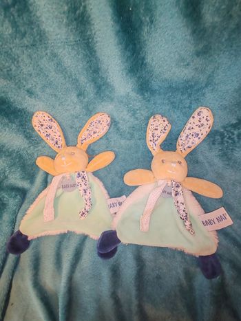 2 lapins poupi baby nat aqua