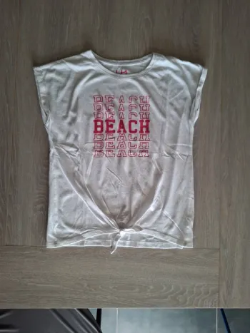 Tee-shirt blanc 12 ans