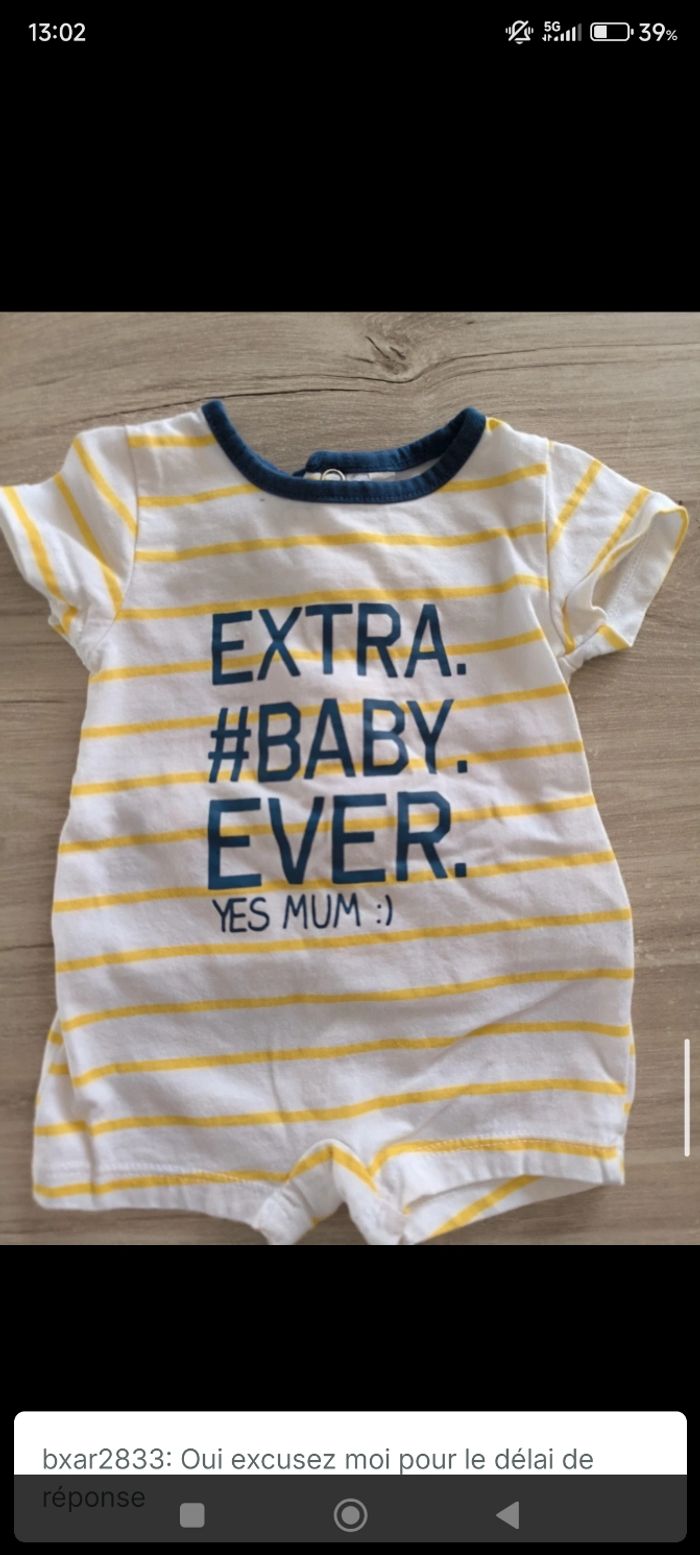 Conbishort taille 1 mois - photo numéro 2