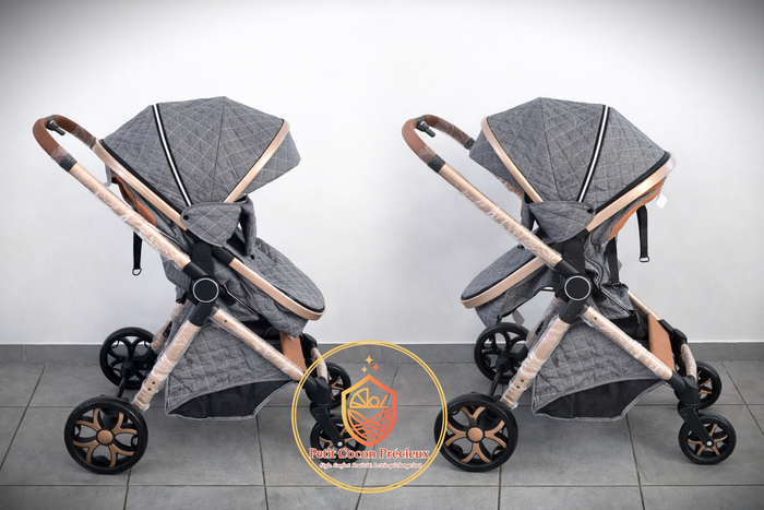 Poussette 3-en-1 Magic ZC grise / Neuve / Vendeuse déclarée dans la puériculture. - photo numéro 8