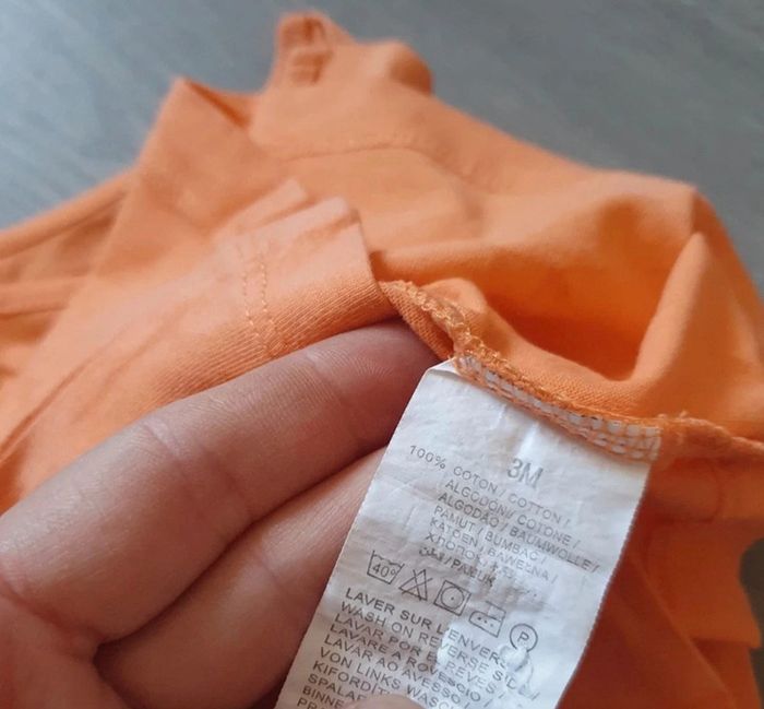 Maillot t-shirt 3mois fille - photo numéro 3