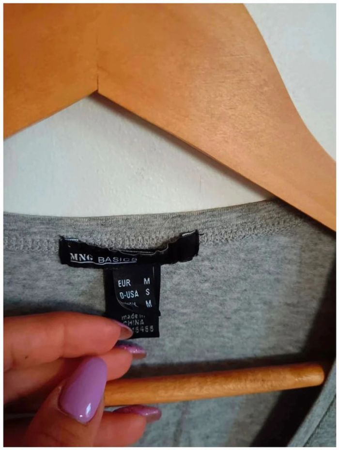 C24 t-shirt gris Mango M - photo numéro 3