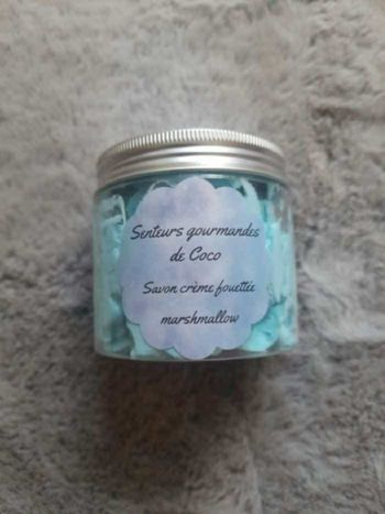 Savon crème fouettée marshmallow