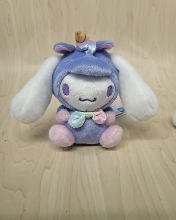Petite peluche Sanrio Cinnamoroll Licorne mauve