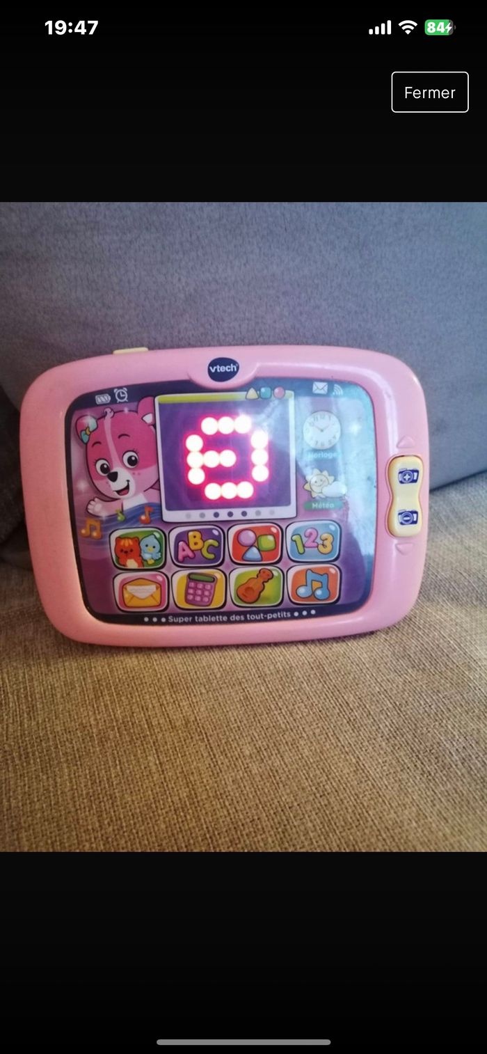 Petite tablette vtech