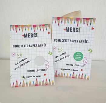 Cadeaux de fin d'année scolaire