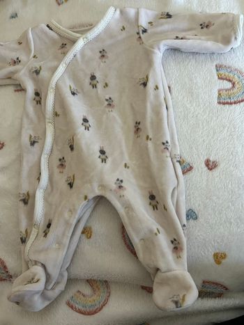 Pyjama une pièce en 1 mois Moulin Roty