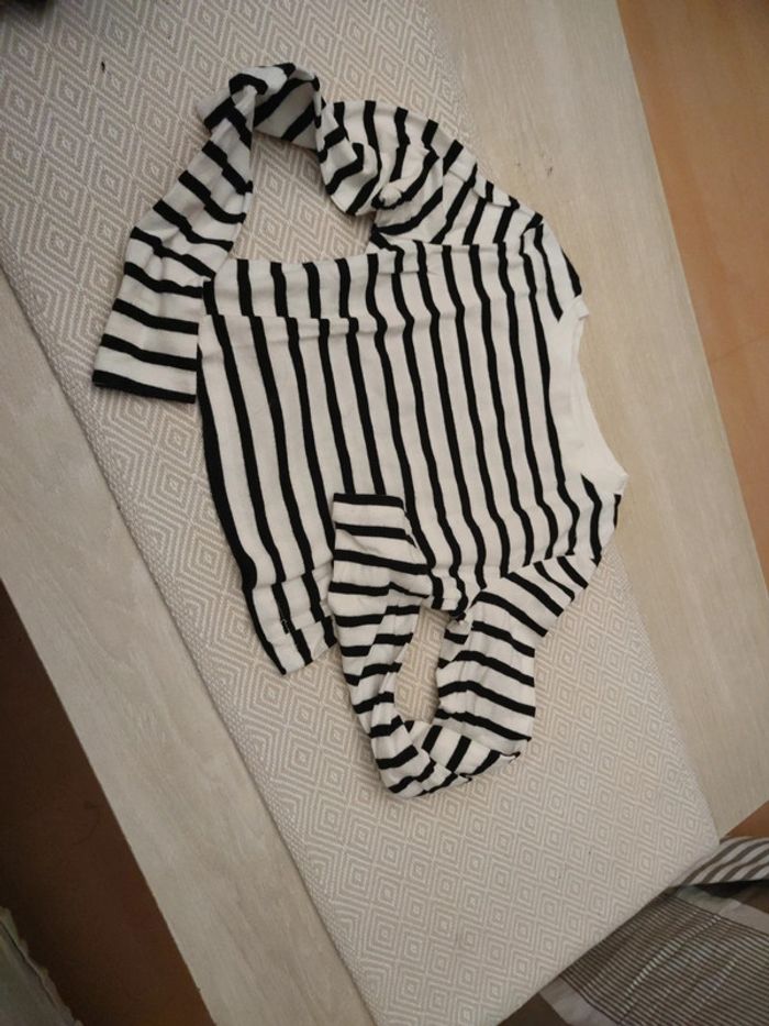 Marinière courte h&m 8/10 ans