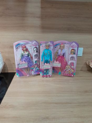 Lot barbie princess adventure