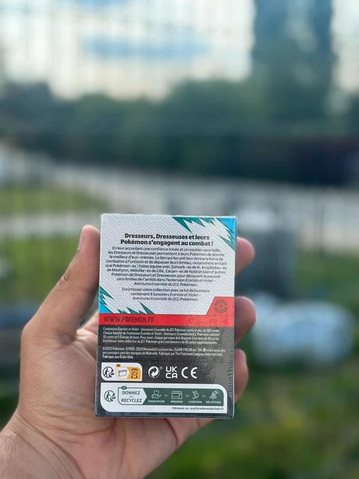 Bundle 6 Boosters Pokémon – EV9 Aventures Ensemble (FR) - photo numéro 3