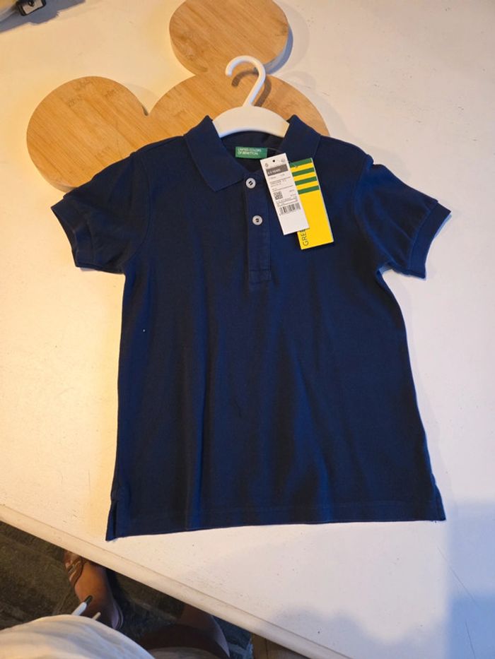 Polo neuf benetton 4 5 ans