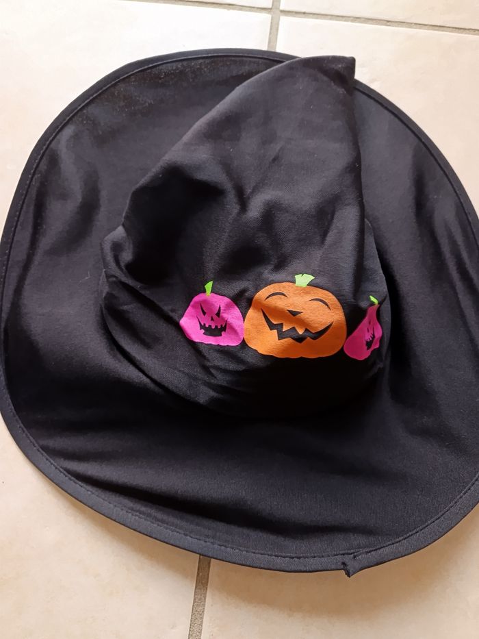 Déguisement Halloween Robe + chapeau T 3-4 ans - photo numéro 8