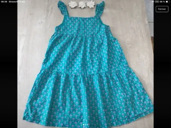 Robe fillette du pareil au même