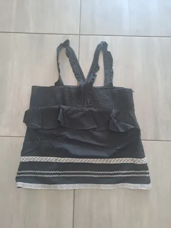 Top noir blanc Karl Marc John Taille S